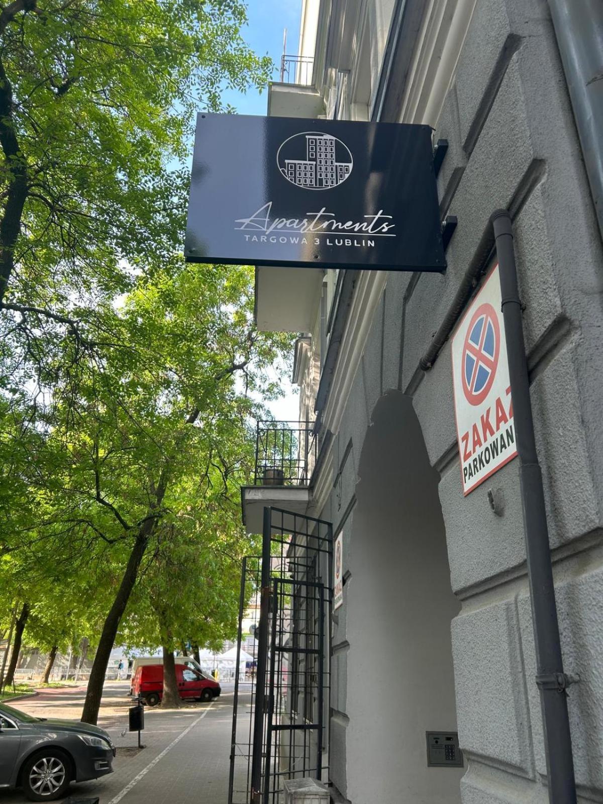 Apartment Targowa L15 Lublin Exteriör bild